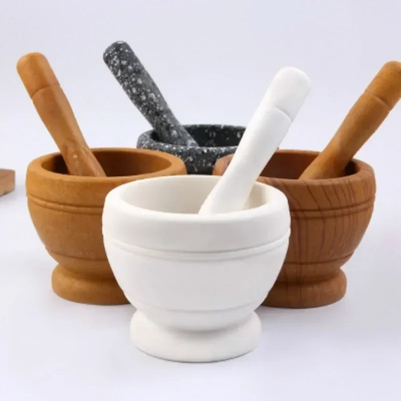Mortar Pestle Granite - 스톤 모르타르 사수기 다기능 수동 가정용