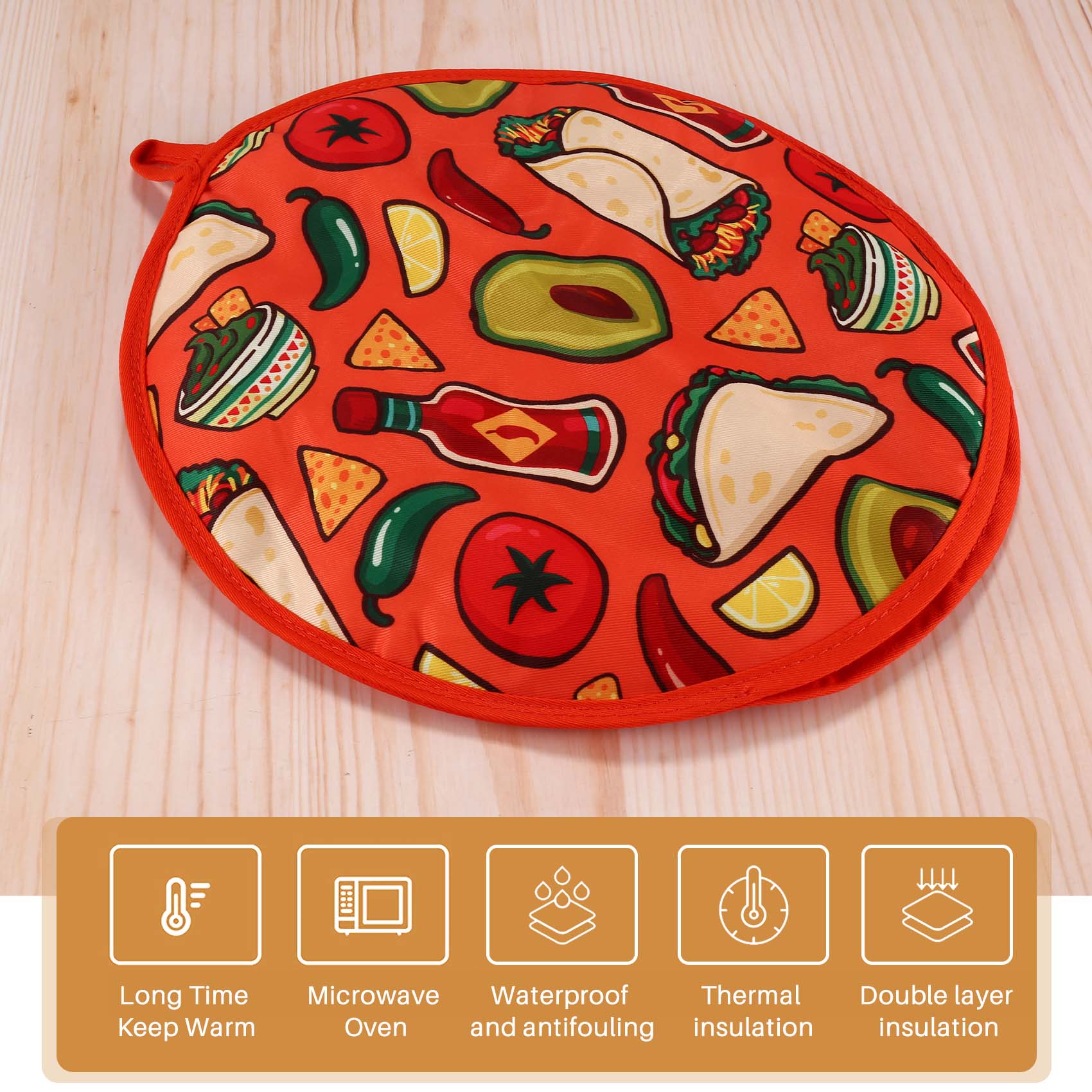 ABRE-12인치 부리토용 천 가방, 휴대용 또띠아 보 - Tortilla Warmer Cloth 리뷰 및 가격