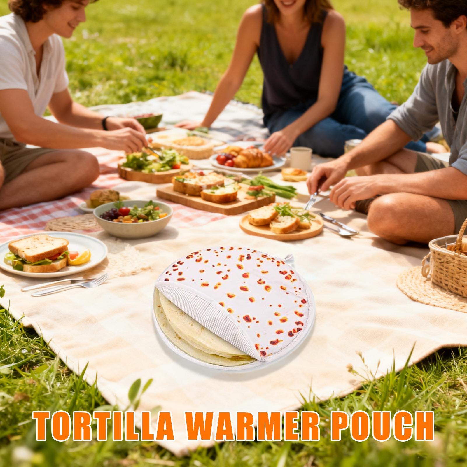 30cm 천 가방 부리토 휴대용 또띠아 워머 파우치 주 - Tortilla Warmer Cloth 리뷰 및 가격