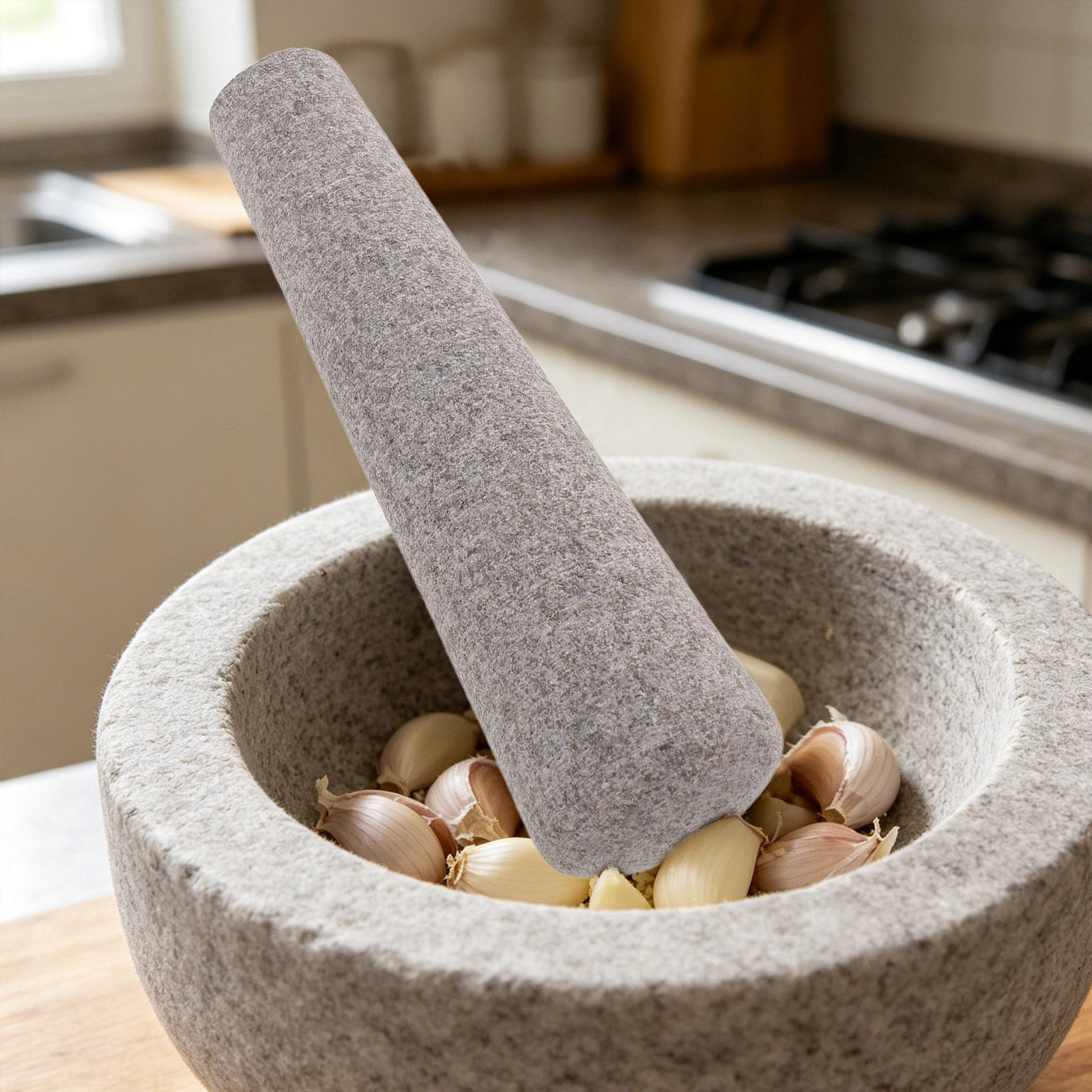 주방용 화강암 대체 마늘 분쇄 도구, 견과류 분쇄기 및 - Mortar Pestle Granite 리뷰 및 가격