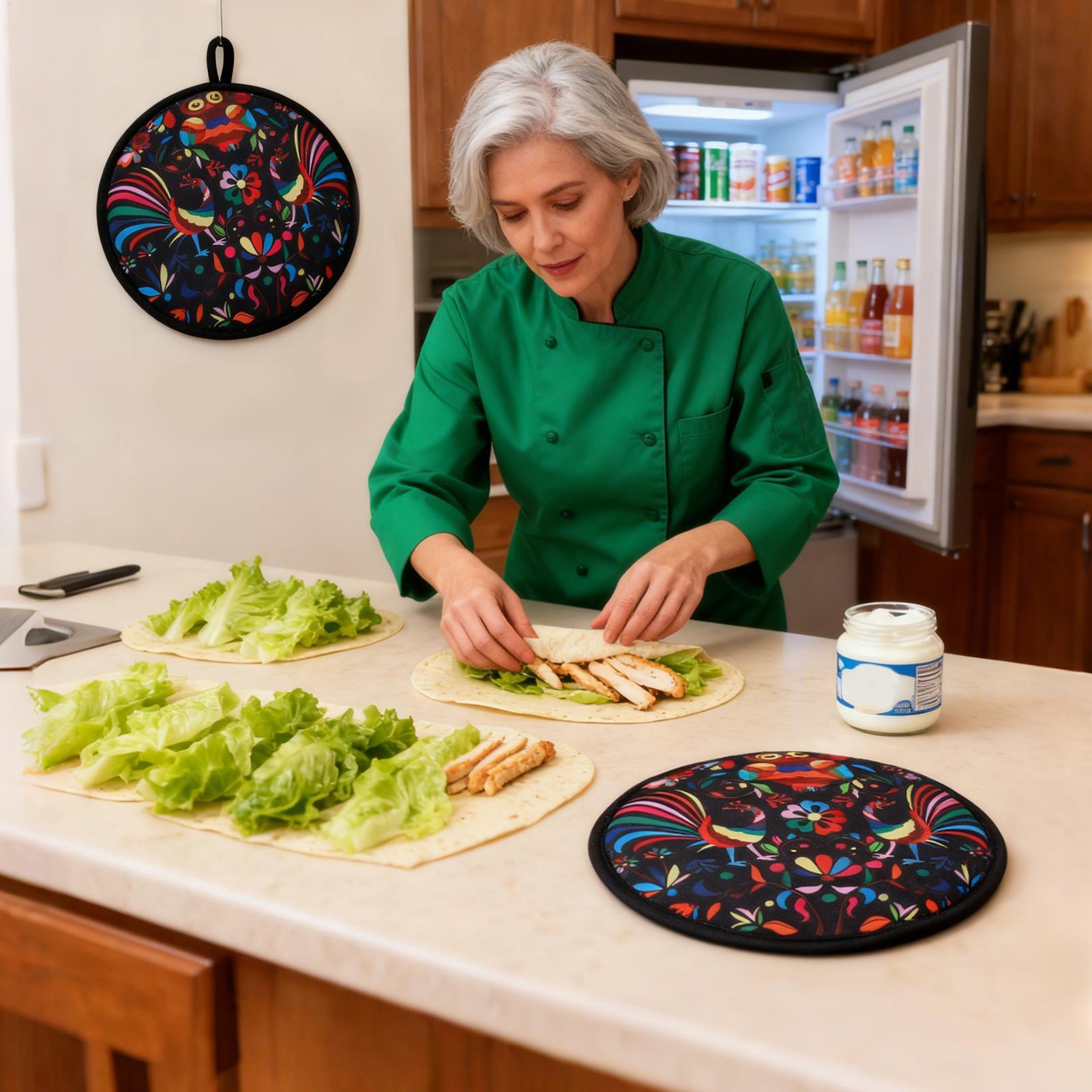 패브릭 토르티야 워머 12인치 휴대용 타코 히터 보온  - Tortilla Warmer Cloth 리뷰 및 가격