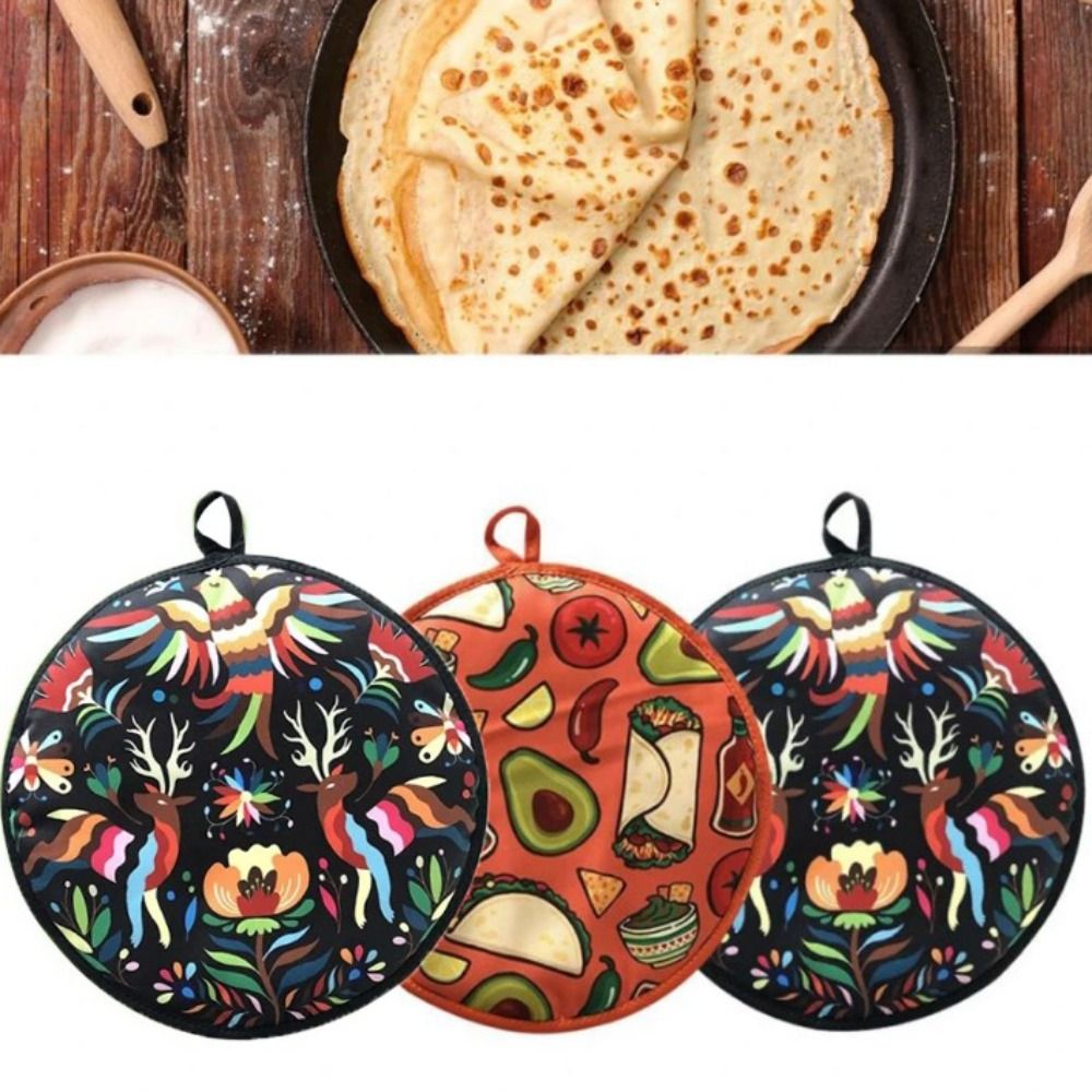 휴대용 30cm 토르티야 워머 파우치 내열성 재사용 가 - Tortilla Warmer Cloth 리뷰 및 가격