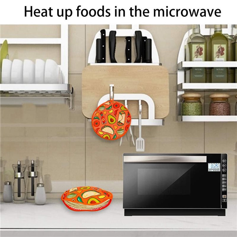 CQMF-4Pcs 부리토용 12인치 천 가방, 휴대용  - Tortilla Warmer Cloth 리뷰 및 가격