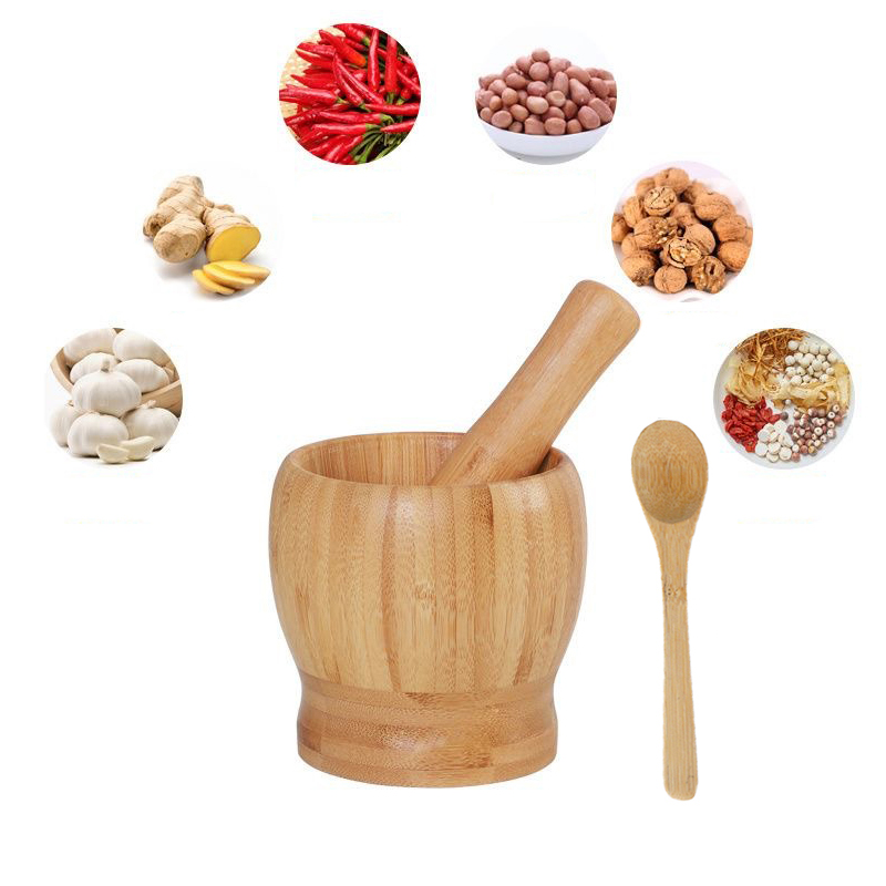 주방 전통 나무 절구와 공이 세트, 나무 향신료 후추  - Mortar Pestle Granite 리뷰 및 가격