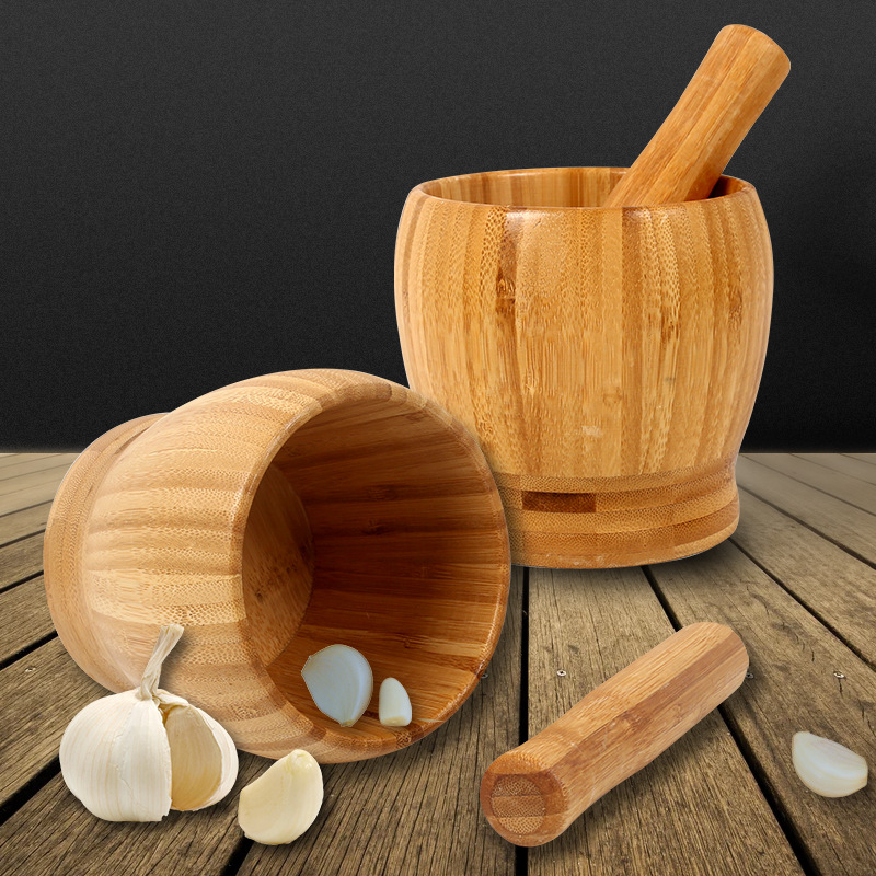 주방 전통 나무 절구와 공이 세트, 나무 향신료 후추  - Mortar Pestle Granite 리뷰 및 가격