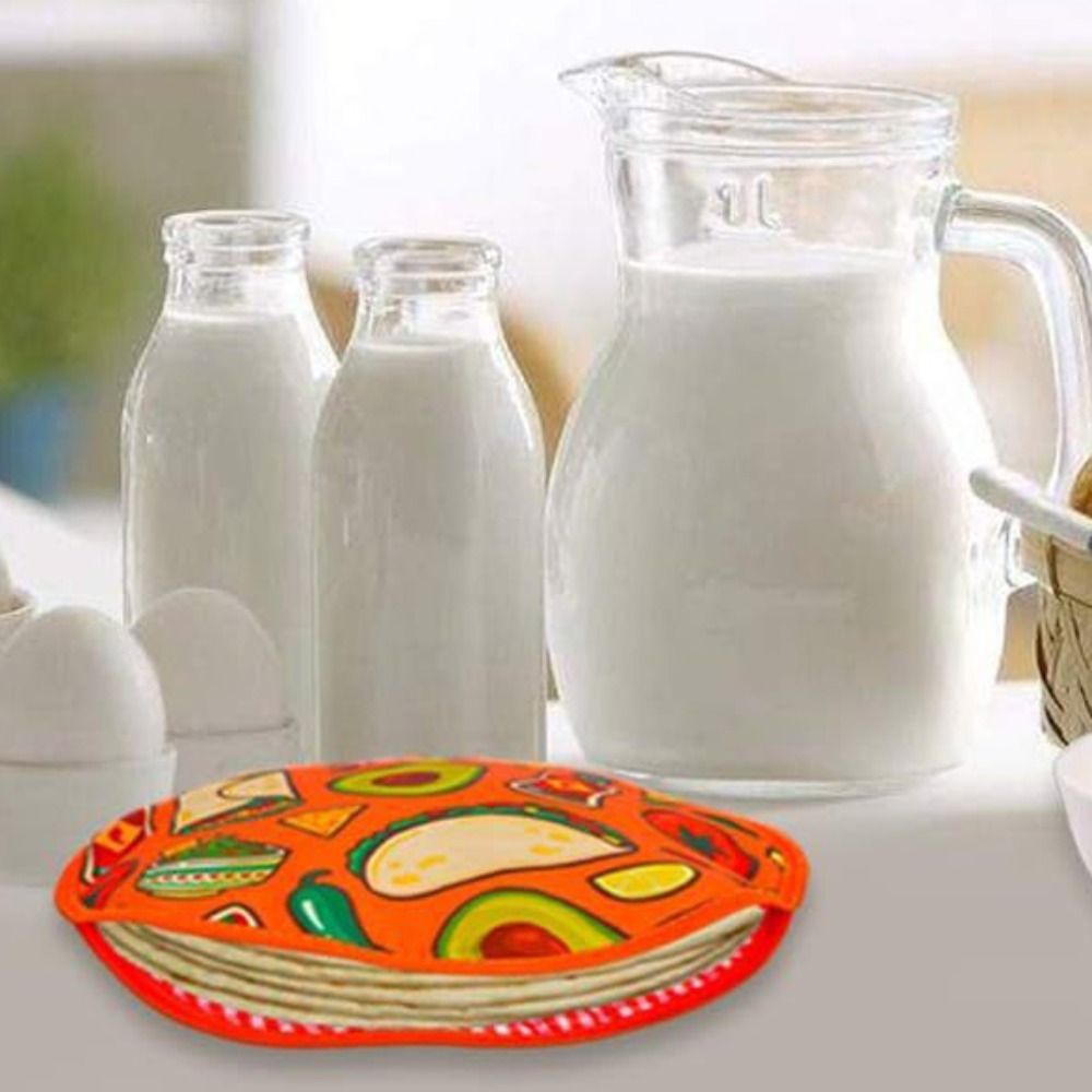 휴대용 30cm 토르티야 워머 파우치, 내열성 부리토  - Tortilla Warmer Cloth 리뷰 및 가격