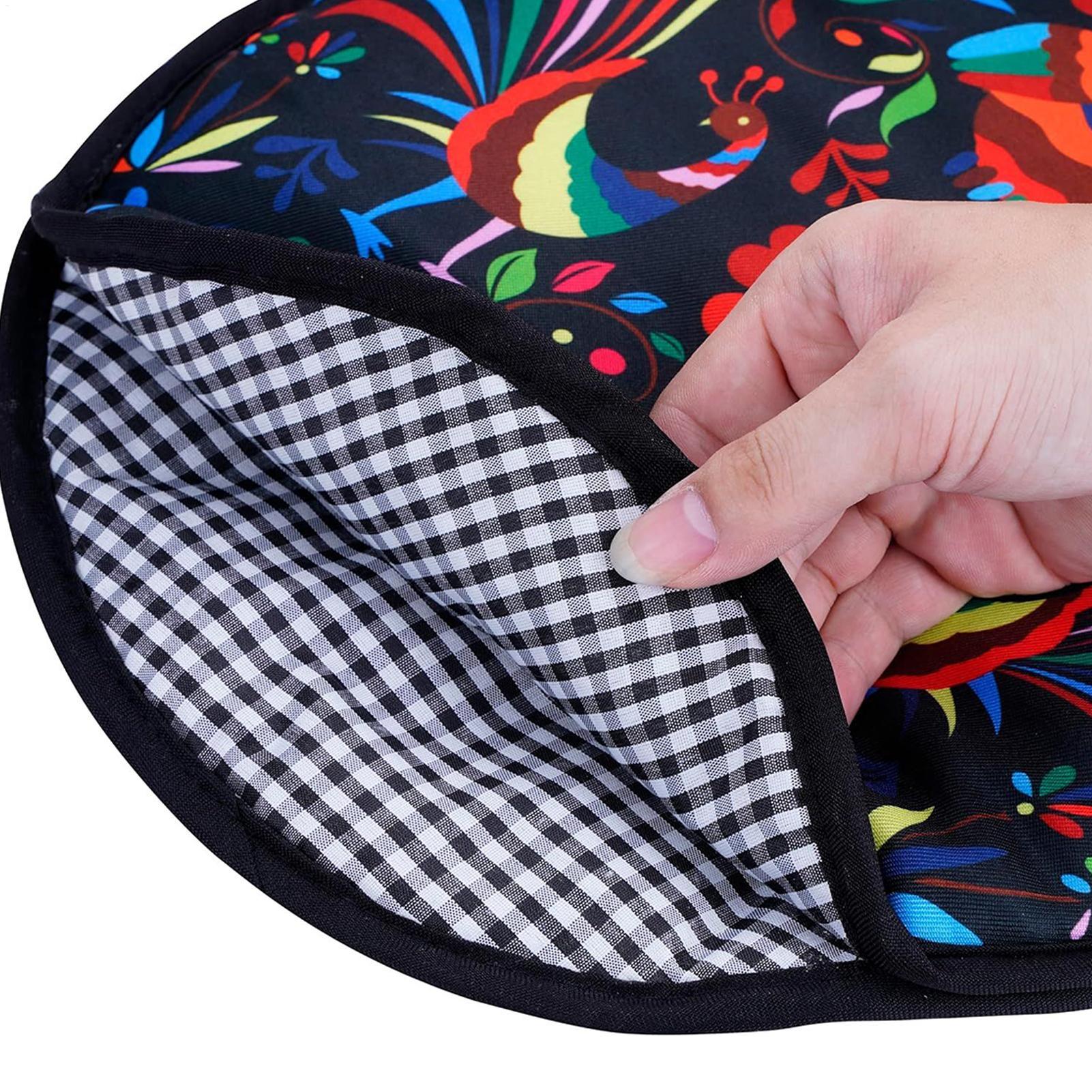 12인치 전자레인지용 또띠아 워머, 온열 패브릭 홀더  - Tortilla Warmer Cloth 리뷰 및 가격