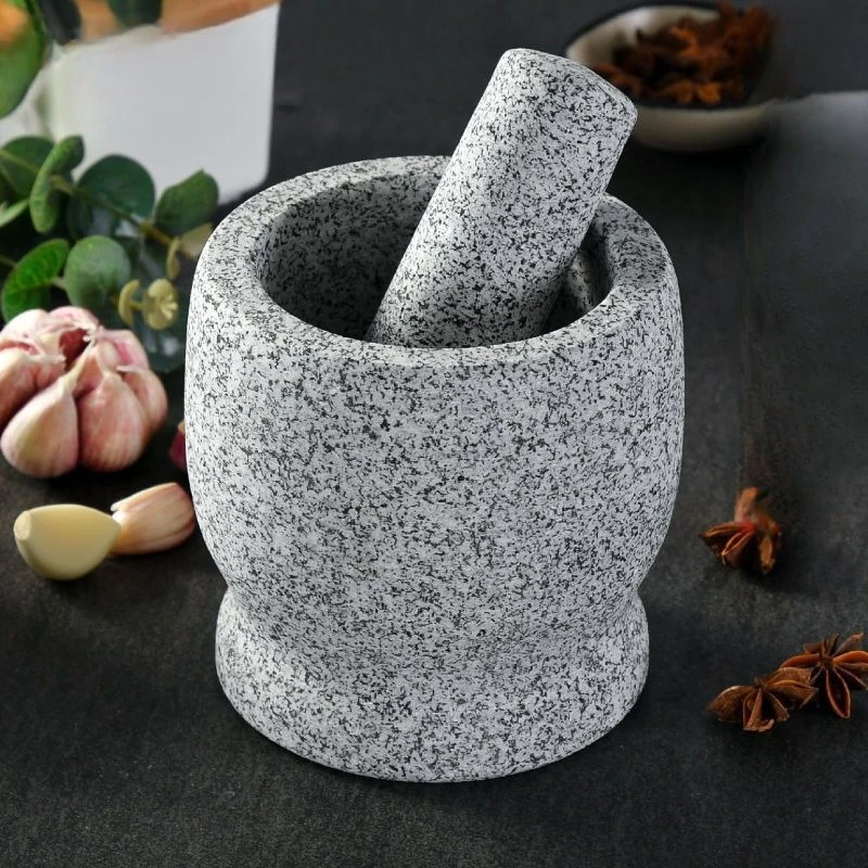 가정용 상업용 화강암 마늘 분쇄기, 전통 석재 절구와  - Mortar Pestle Granite 리뷰 및 가격