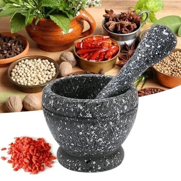 수지 Setmortar 및 유봉 마늘 허브 향신료 혼합 - Mortar Pestle Granite 리뷰 및 가격